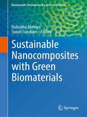 cover image of Sustainable Nanocomposites with Green Biomaterials